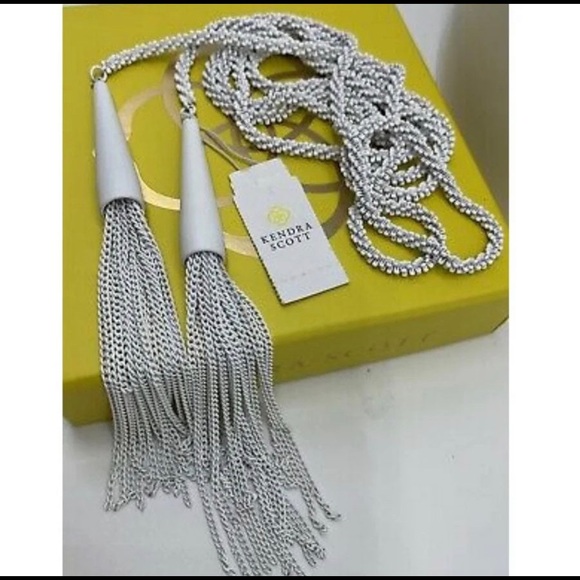 Kendra Scott Jewelry - Kendra Scott White Phara Necklace NWT